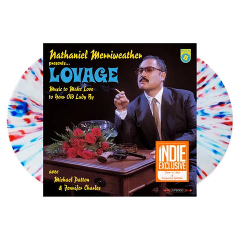 Nathaniel Merriweather Presents Lovage – Music To Make Love To Your Old Lady By (2001) - New 2 LP Record 2024 Bulk Europe Clear with Red & Turquoise Splatter Vinyl - Hip Hop / Downtempo / Lounge