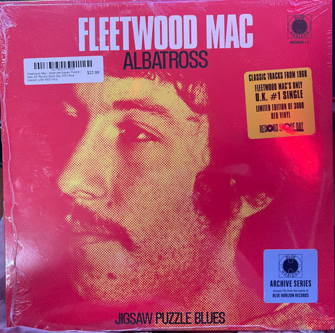 Fleetwood Mac - Albatross / Jigsaw Puzzle Blues - New EP Record Store Day 2023 Blue Horizon RSD Red Vinyl - Classic Rock / Blues Rock