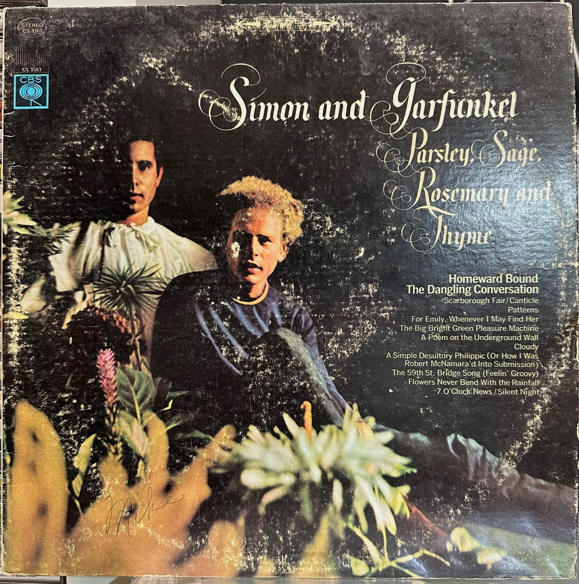 Simon and Garfunkel／Parsley, Sage／英国盤 Simon And Garfunkel - Parsley, Sage, Rosemary And Thyme