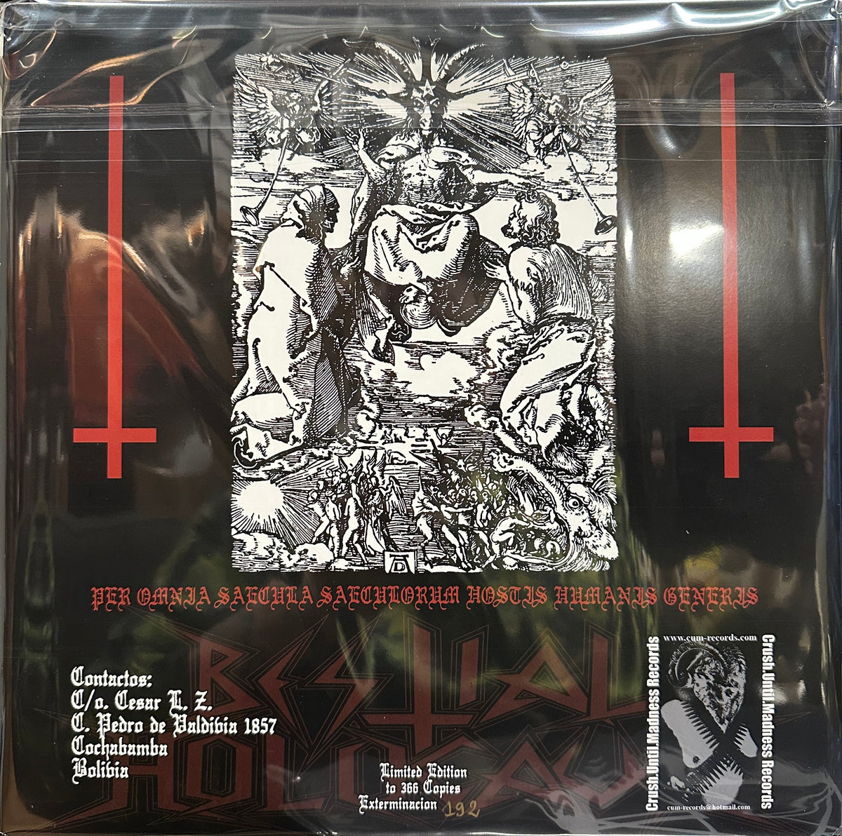 Bestial Holocaust - Final Extermination - Mint- LP Record 2006