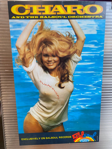 Charo and the Salsoul Orchestra - Cuchi-Cuchi - Promo Poster - 20" x 12"