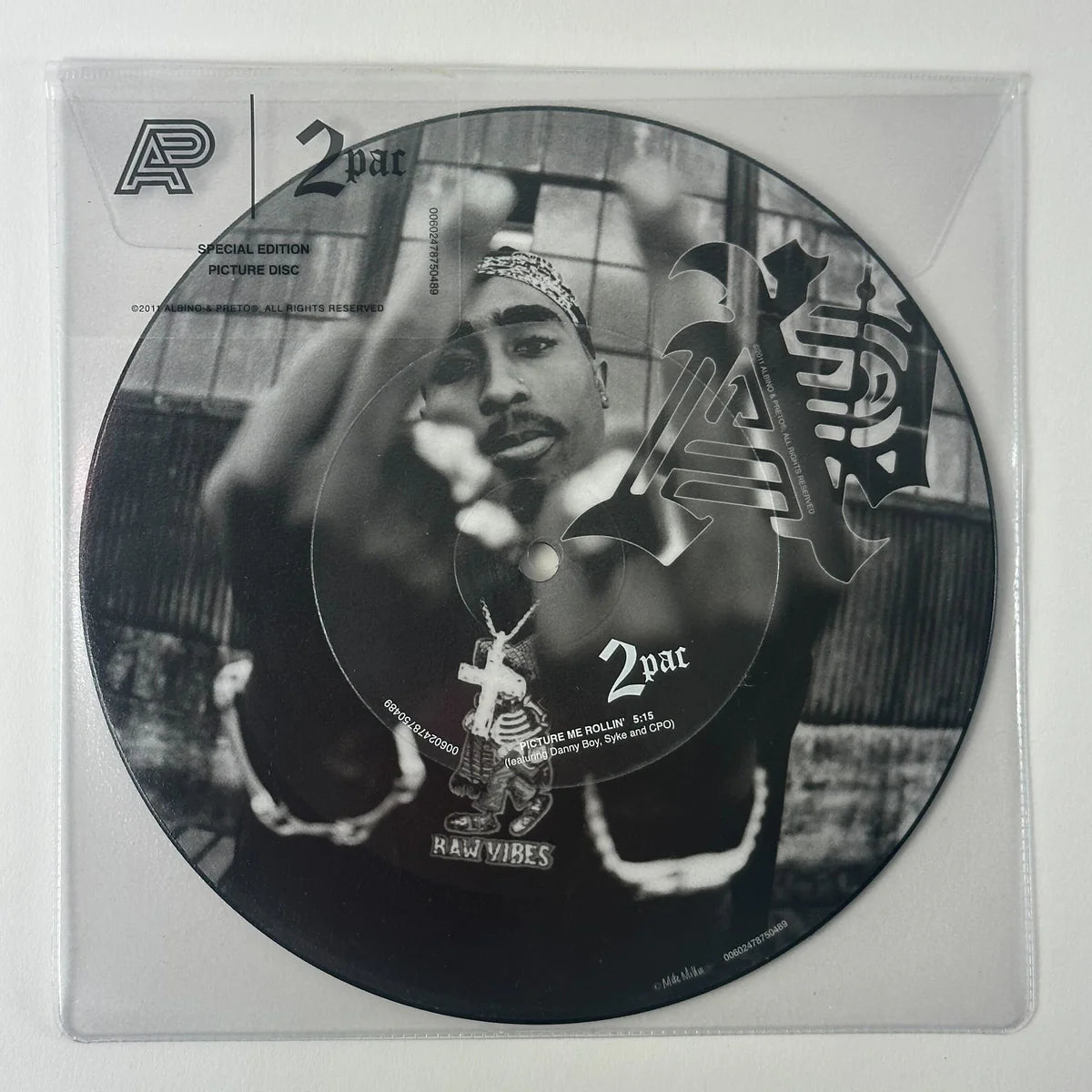 2Pac - Picture Me Rollin' / Instrumental (1996) - New 7