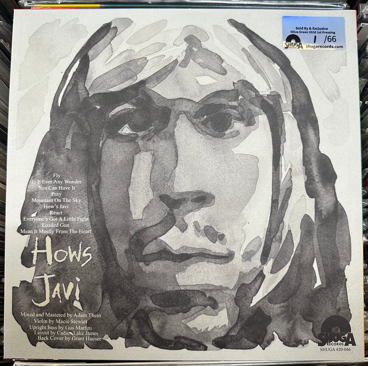 Javier Reyes - How's Javi - New LP Record 2026 Shuga Records Olive Gre