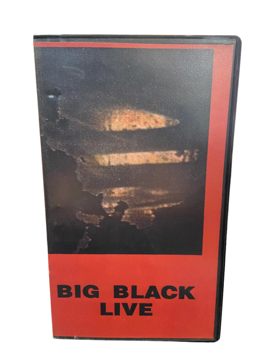 Big Black - Live 1988 - NM VHS Atavistic Video Tape– Shuga Records