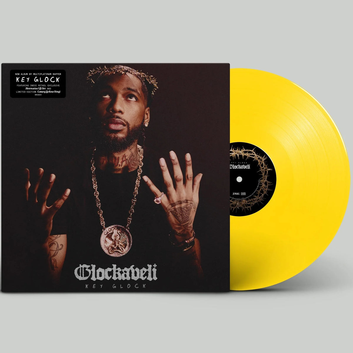 Key Glock - Glockaveli - New LP Record 2025 Imperial Yellow Vinyl Key Glock - Glockaveli - New LP Record 2025 Imperial Yellow Vinyl