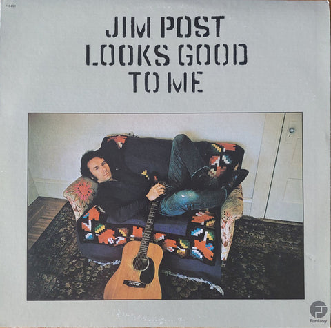 Jim Post – Looks Good To Me - VG+ LP Record 1974 Fantasy USA Vinyl - Rock / Folk Rock