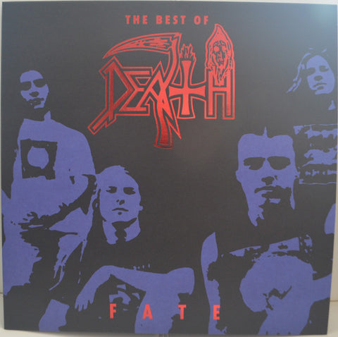 Death – Fate: The Best Of Death (1992) - Mint- LP Record Store Day 2023 Relapse RSD Blue With Black/Red/White Splatter - Death Metal