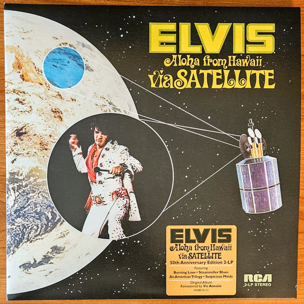 Elvis Presley - Aloha From Hawaii Via Satellite (1973) - New 2 LP Reco