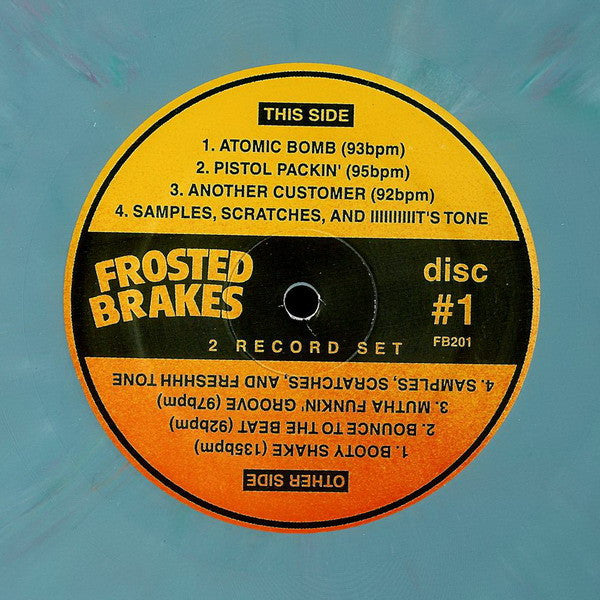 DJ Rectangle - Frosted Brakes Disc #2 - VG+ LP Record Frosted