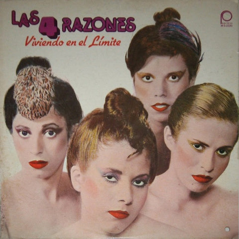 Las 4 Razones - Viviendo En El Límite - Mint- LP Record 1981 Peerless USA Vinyl - Latin Pop