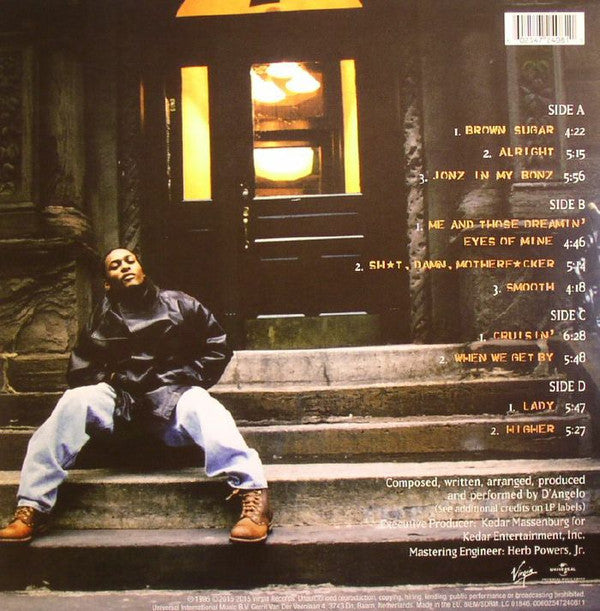 D'Angelo - Brown Sugar (1995) - New 2 LP Record 2025 Virgin USA