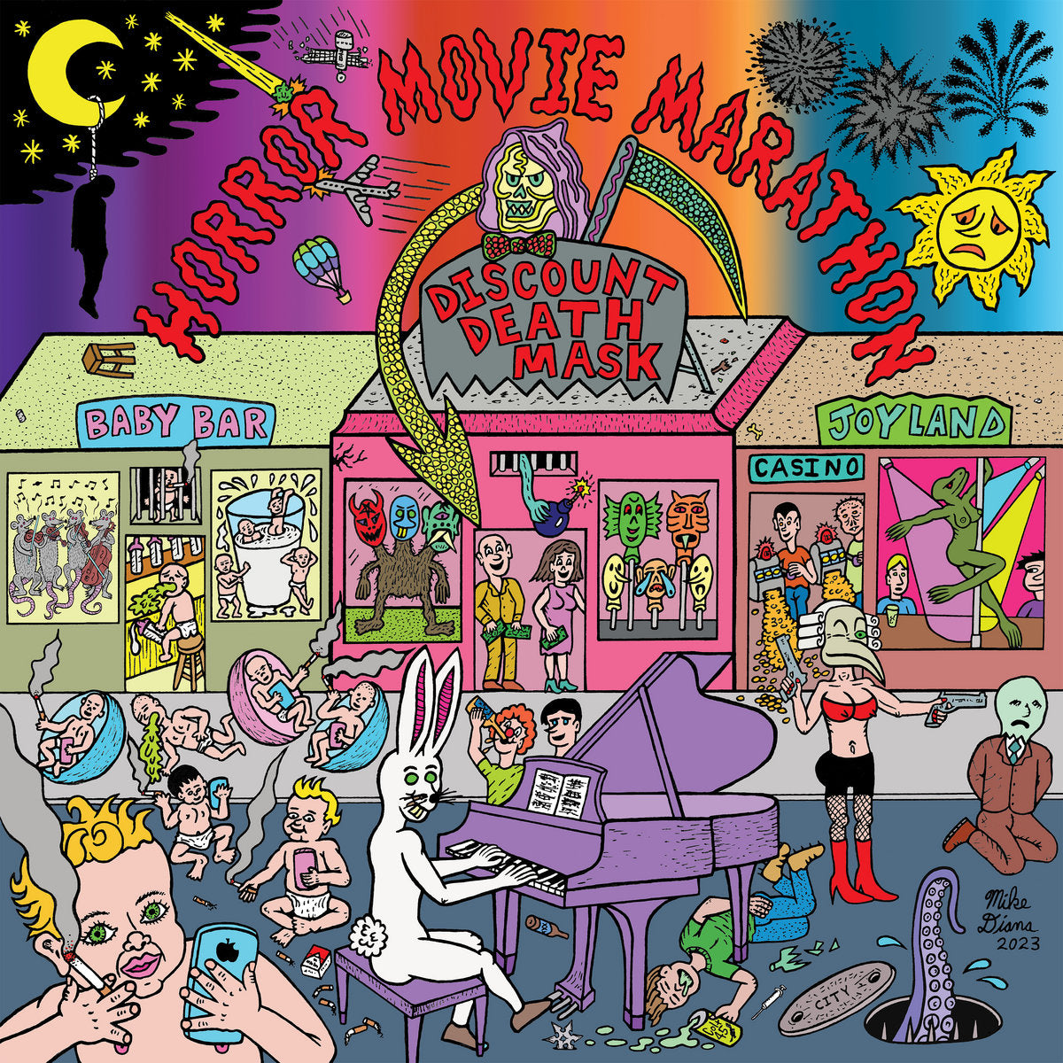 Horror Movie Marathon - Discount Death Mask - New LP Record