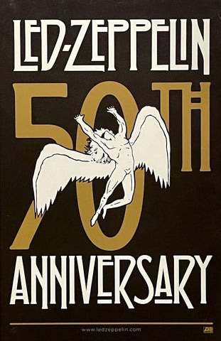 Led Zeppelin - 50th Anniversary - 11" x 17" Promo Poster p0407-3