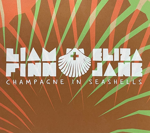 Liam Finn + Eliza Jane – Champagne In Seashells - 2009 - 16 x 18 Album Promo Screenprint - p0274