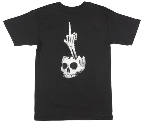 HUF Worldwide x Todd Francis - Mens Black Fkhead T-Shirt -