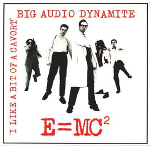 Big Audio Dynamite ‎– E = MC² / A Party - VG+ 12" Single Record 1985 CBS USA Vinyl - Electronic / Downtempo / Leftfield / Dub