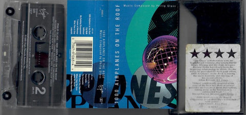 Philip Glass ‎– 1000 Airplanes On The Roof - Used Cassette 1989 Virgin - Electronic / Minimal