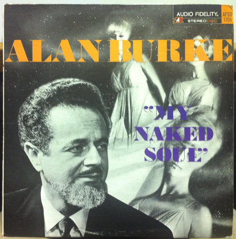 Alan Burke - My Naked Soul LP VG+ AFSD 1705 Spoken 1967 Record Poetry Stereo USA