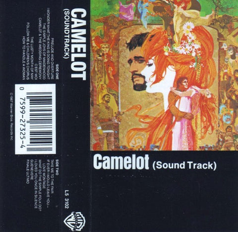 Lerner & Loewe ‎– Camelot (Soundtrack) - Used Cassette Tape 1987 Warner USA - Soundtrack / Musical