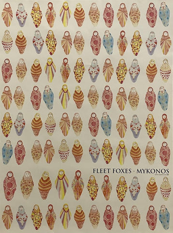 Fleet Foxes - Mykonos - 18" x 24" Promo Poster p0388