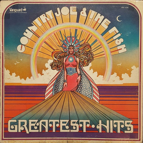 Country Joe & The Fish ‎– Greatest Hits - VG+ Lp Record 1969 Stereo USA Original Vinyl - Psychedelic Rock