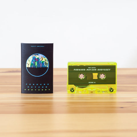 Post Animal - Forward Motion Godyssey - New Cassette 2020 Polyvinyl USA Yellow Tint Colored Shell Tape & Download - Chicago Psychedelic Rock