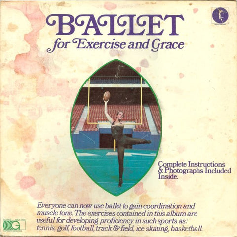 Yvonne Scudiery ‎– Ballet For Exercise And Grace - Mint (Sealed) Lp Record 1977 USA Original Vinyl - Classical / Educational