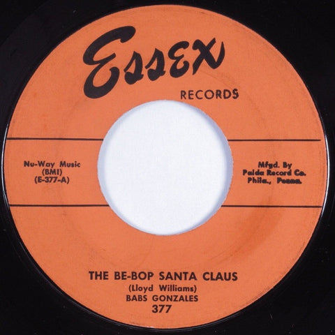 Babs Gonzales ‎– The Be-Bop Santa Claus / Manhattan Fable VG+ 7" Single 45 rpm 1954 Essex USA - Jazz / Bop