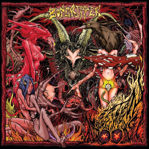 Bongripper ‎– Satan Worshipping Doom (2010) - New 2 LP Record 2015 Self Released Orange w/ Black Swirl Vinyl - Chicago Doom Metal