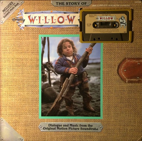 James Horner And The London Symphony Orchestra ‎– The Story Of Willow - VG+ Cassette Tape 1988 Buena Vista USA Album - Soundtrack