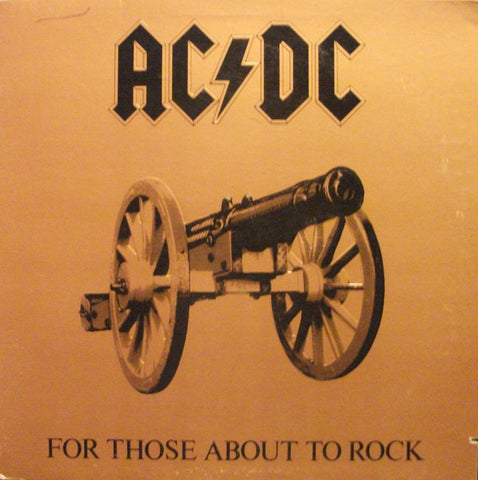 AC/DC ‎– For Those About To Rock (We Salute You) VG+ 1981 Atlantic Stereo LP (with Gatefold Sleeve) USA - Hard Rock