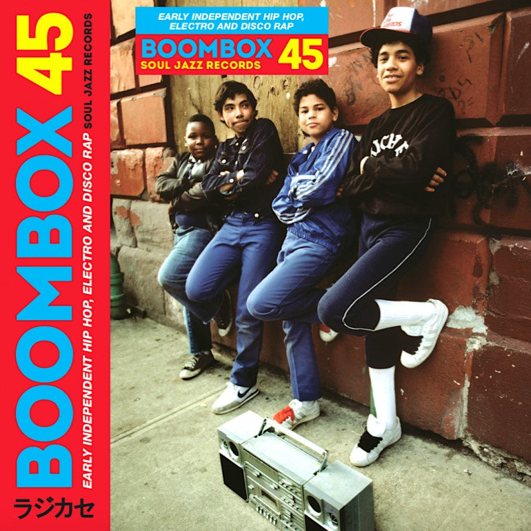 Fordi Sociale Studier Kiks Various ‎– Boombox 45 (Early Independent Hip Hop, Electro And Disco Ra–  Shuga Records
