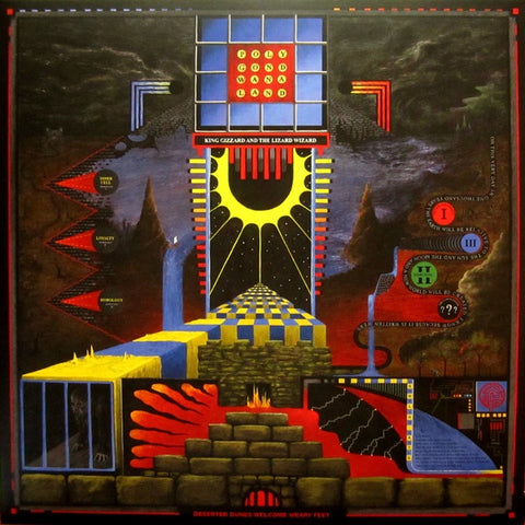King Gizzard And The Lizard Wizard – Polygondwanaland - Mint- LP Record 2018 ATO/Flightless USA 4-Way Color Vinyl & Poster - Psychedelic Rock / Garage Rock / Space Rock