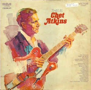 Chet Atkins - This Is Chet Atkins - VG 2 Lp Gatefold 1970 RCA Victor USA - Pop / Folk