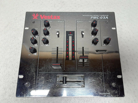 VESTAX PMC-03A Dj Mixer 2 Channel Professional Mixing Controller