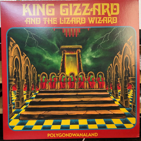 King Gizzard And The Lizard Wizard ‎– Polygondwanaland (2017) - New LP Record 2021 Romanus Spectrum Splatter Vinyl (100 Made) - Psychedelic Rock / Prog Rock