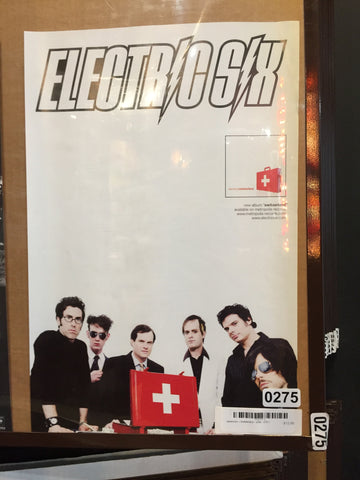 Electric Six – Switzerland - 2006 - 11x17 Album Promo Poster - p0275-1