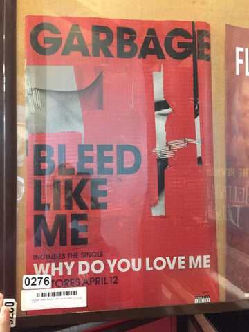 Garbage – Bleed Like Me - 2005 - 11 x 17 Double Sided Album Promo Poster - p0276