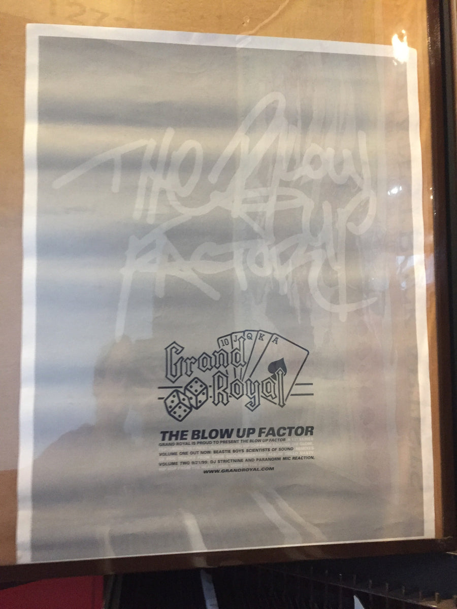 Beastie Boys – The Blow Up Factor - Grand Royal - 17.5x22.5 Promo