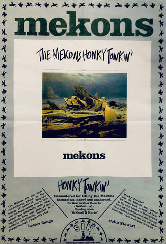 Mekons – Honky Tonkin' - 13" x 19" Promo Poster p0138