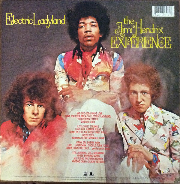 The Jimi Hendrix Experience ‎– Electric Ladyland (1968) - New 2 LP Record  2015 Legacy 180 gram Vinyl & Book - Psychedelic Rock
