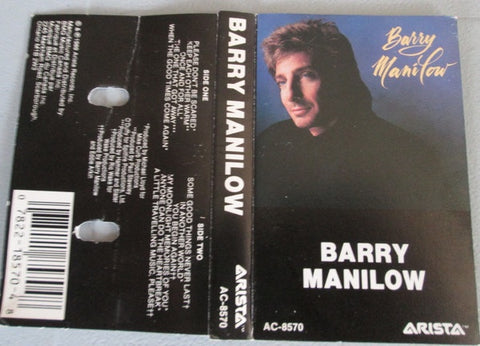 Barry Manilow ‎– Barry Manilow - Used Cassette 1989 Arista Tape - Popp