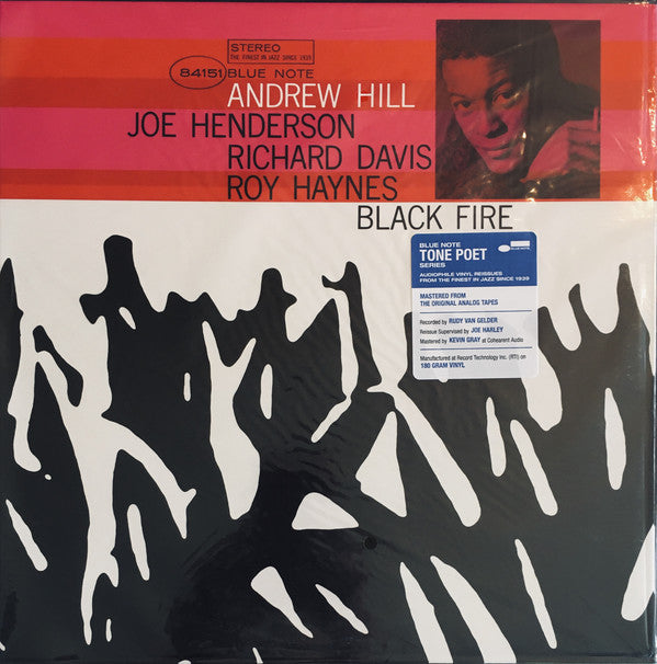 アンドリュー・ヒル Black Fire Andrew Hill ‎– Black Fire (1964) - New LP Record 2019 Blue Note
