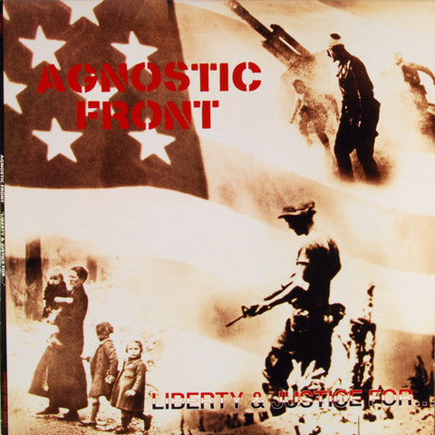 Agnostic Front – Liberty & Justice For... - VG+ 1987 USA (Original Press) - Rock/Hardcore
