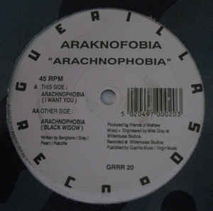 Araknofobia – Arachnophobia (I Want U) - Mint- 12" USA 1992 - Techno