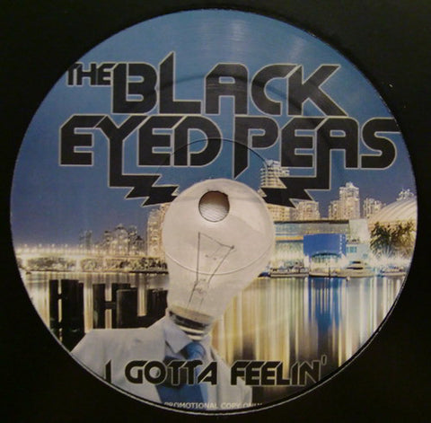Black Eyed Peas ‎– I Gotta Feelin' - New 12" Single Record 2009 Interscope USA Promo Clear Vinyl - House - Synth-pop