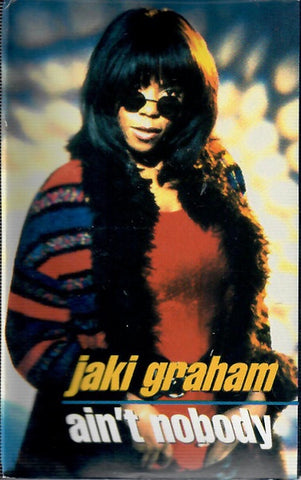 Jaki Graham – Ain't Nobody - Used Cassette Single 1994 Critique Tape - Hip Hop/Electronic