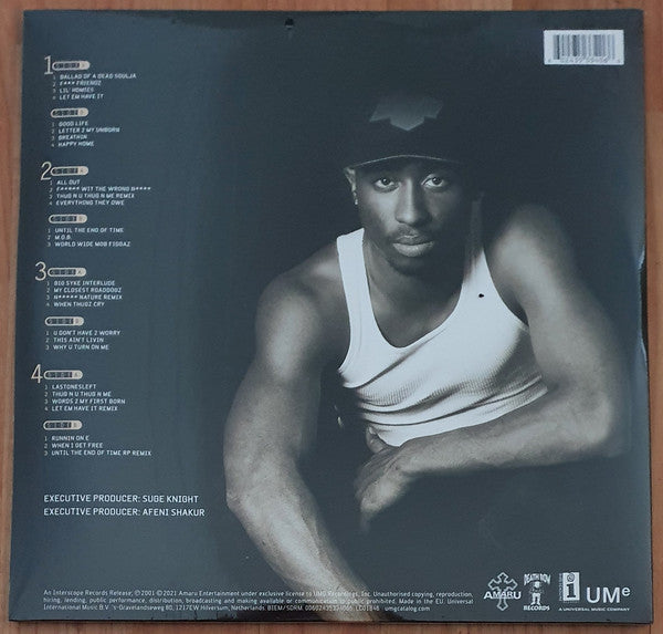2Pac - Until The End Of Time (2001) - New 4 LP Record 2021 Death