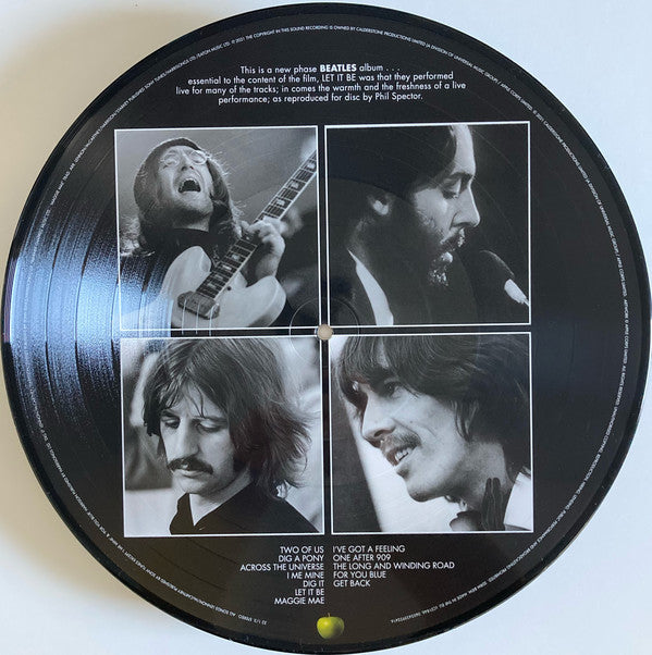 The Beatles - Let It Be (1970) - New LP Record 2021 Apple Picture