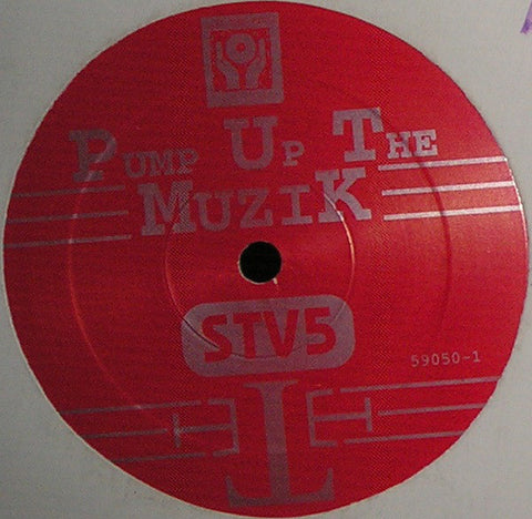 2 Direct – Pump Up The Muzik - VG+ 12" Single (Promo) USA - House - Shuga Records Chicago